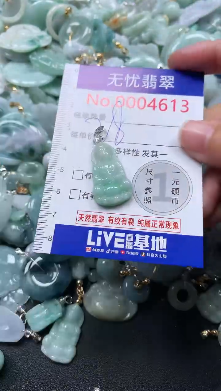 颈饰未镶嵌翡翠4613