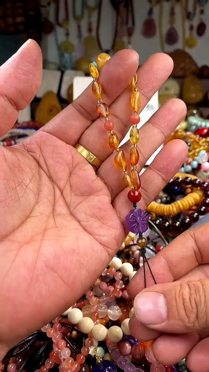 【闪购商品】琥珀裸石未镶嵌(多样性发货只发一件)145490