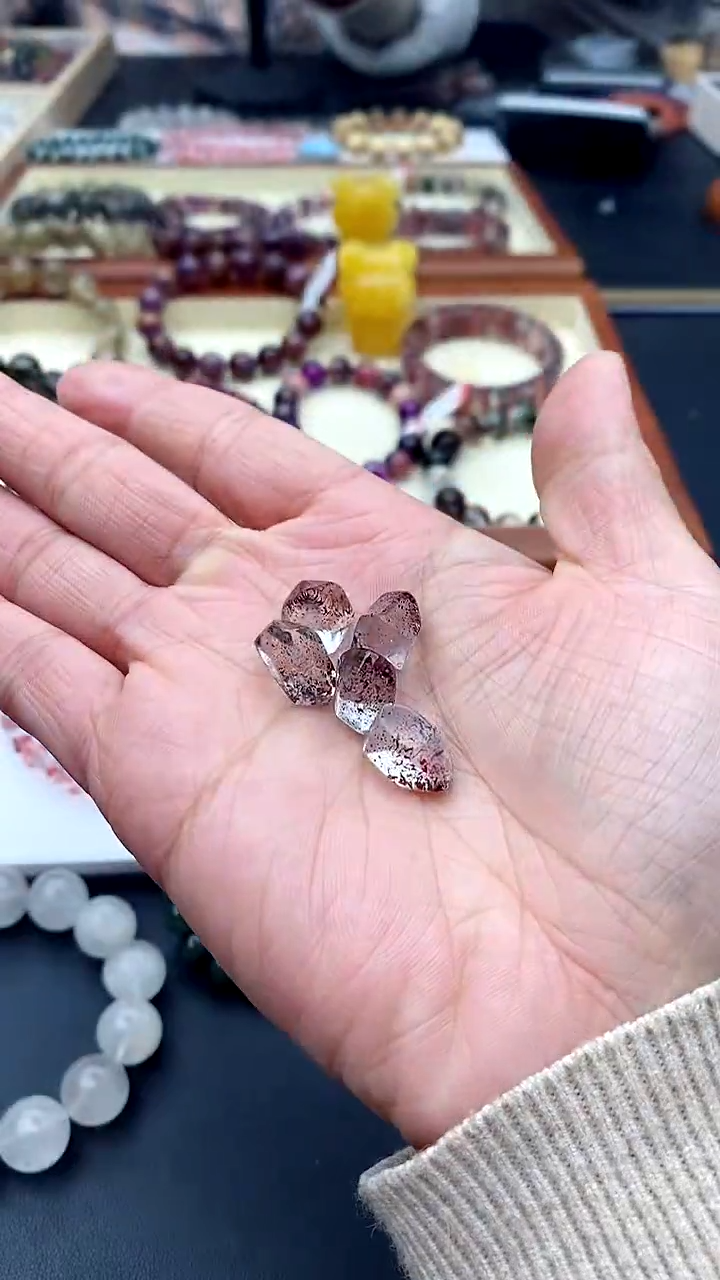 【闪购商品】水晶配石未镶嵌今草梅原石