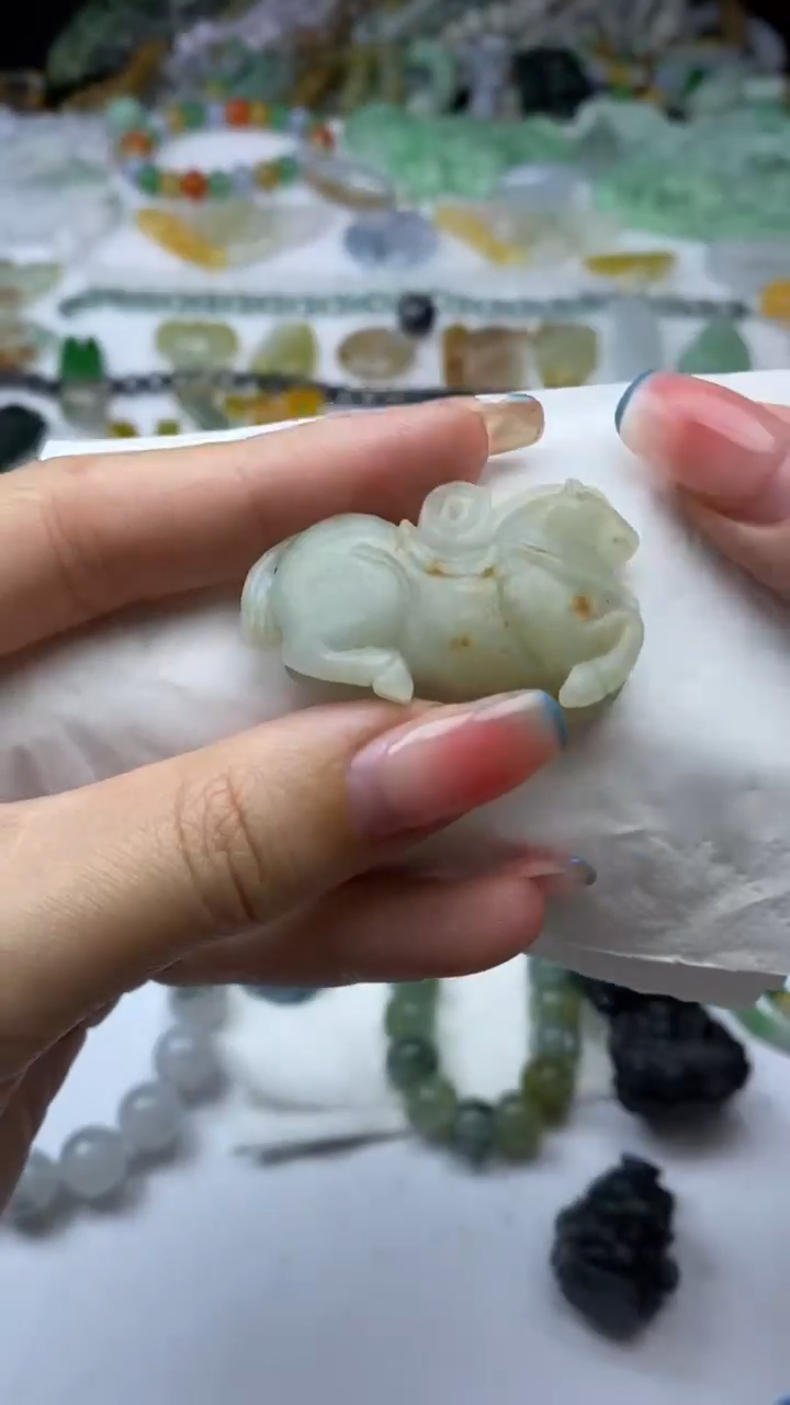 未镶嵌定制翡翠毛货定制不退不换