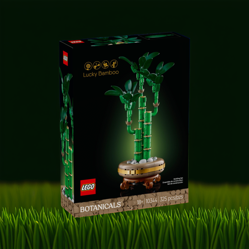 LEGO/乐高积木10344富贵竹1盒礼物优选