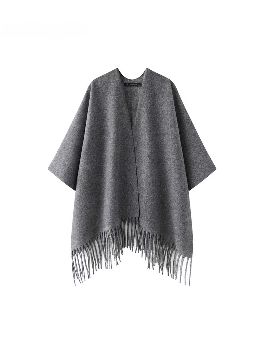 披肩秋季冬季秋冬纯色春秋护肩女士保暖军旅风