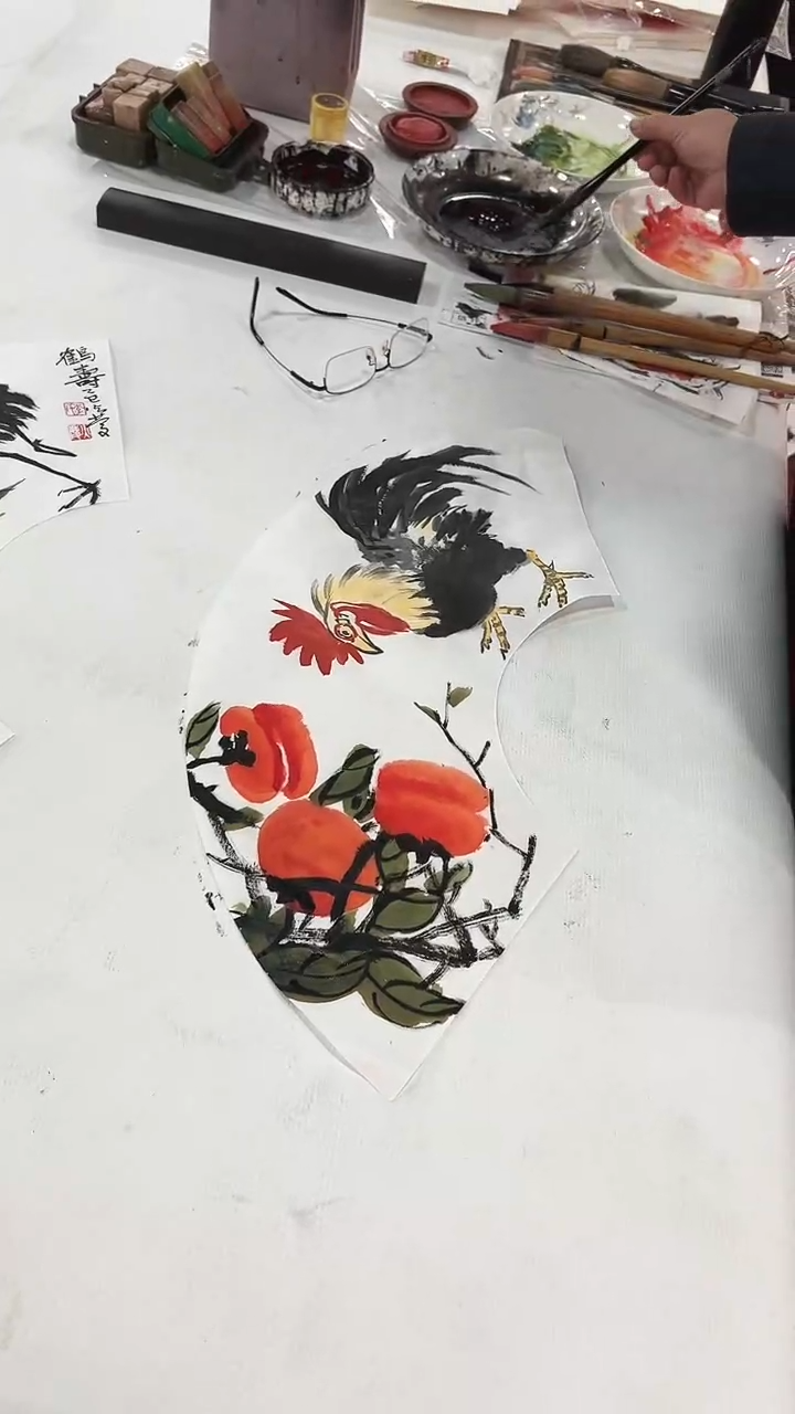 国画李火庆/国画/花鸟