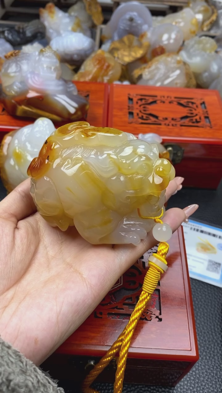 【闪购商品】玛瑙/玉髓手把未镶嵌00