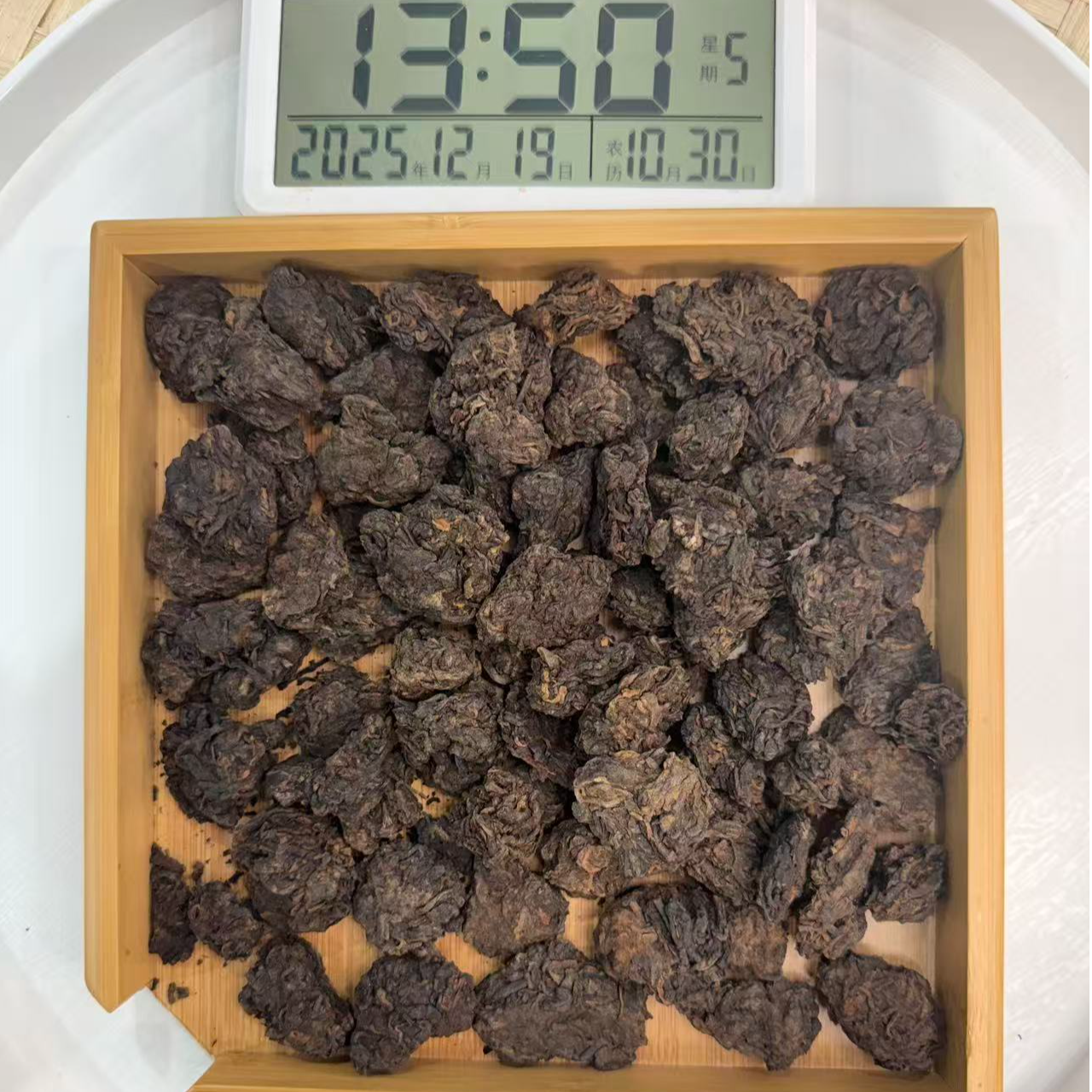 司丽严选-2570号2016年金花老茶头普洱茶熟茶散茶-12-19
