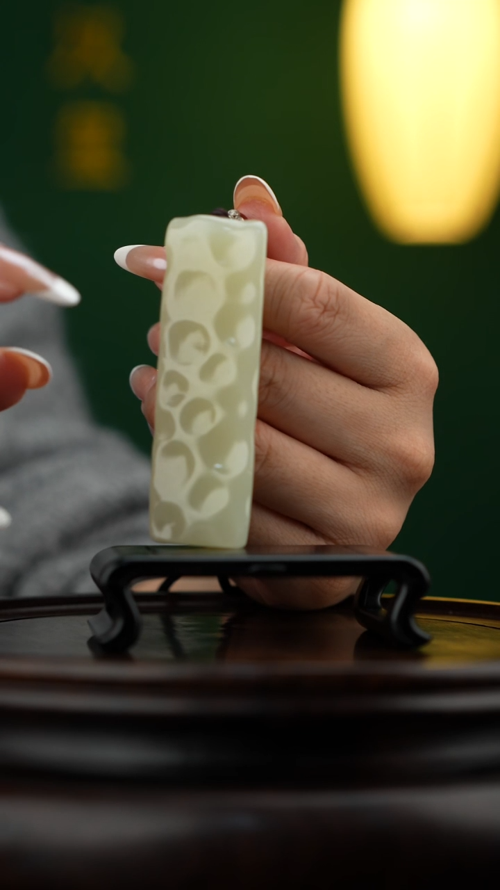 玉【小奶酪】天然玉石手把件