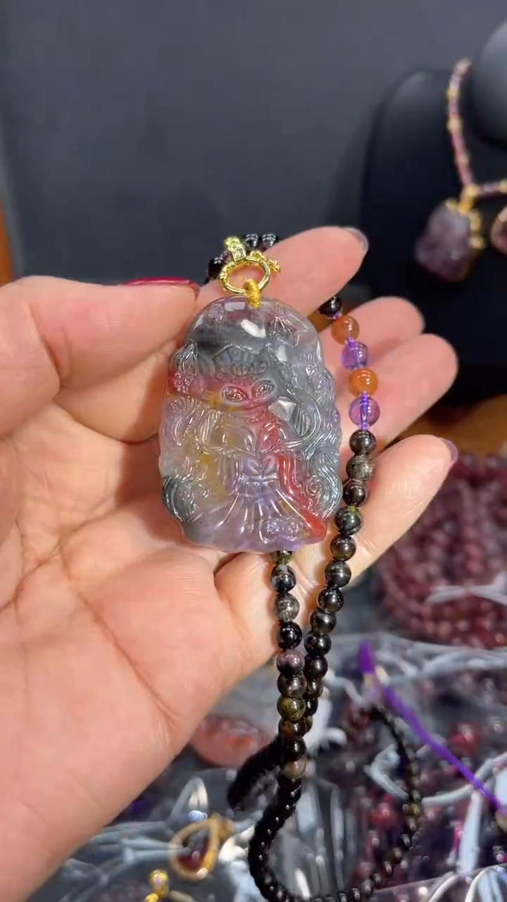 【闪购商品】水晶颈饰未镶嵌【百晶灵儿】天然水晶定制款