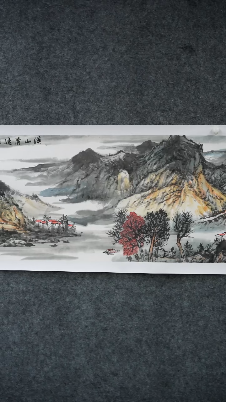 国画国画作品HJG老师