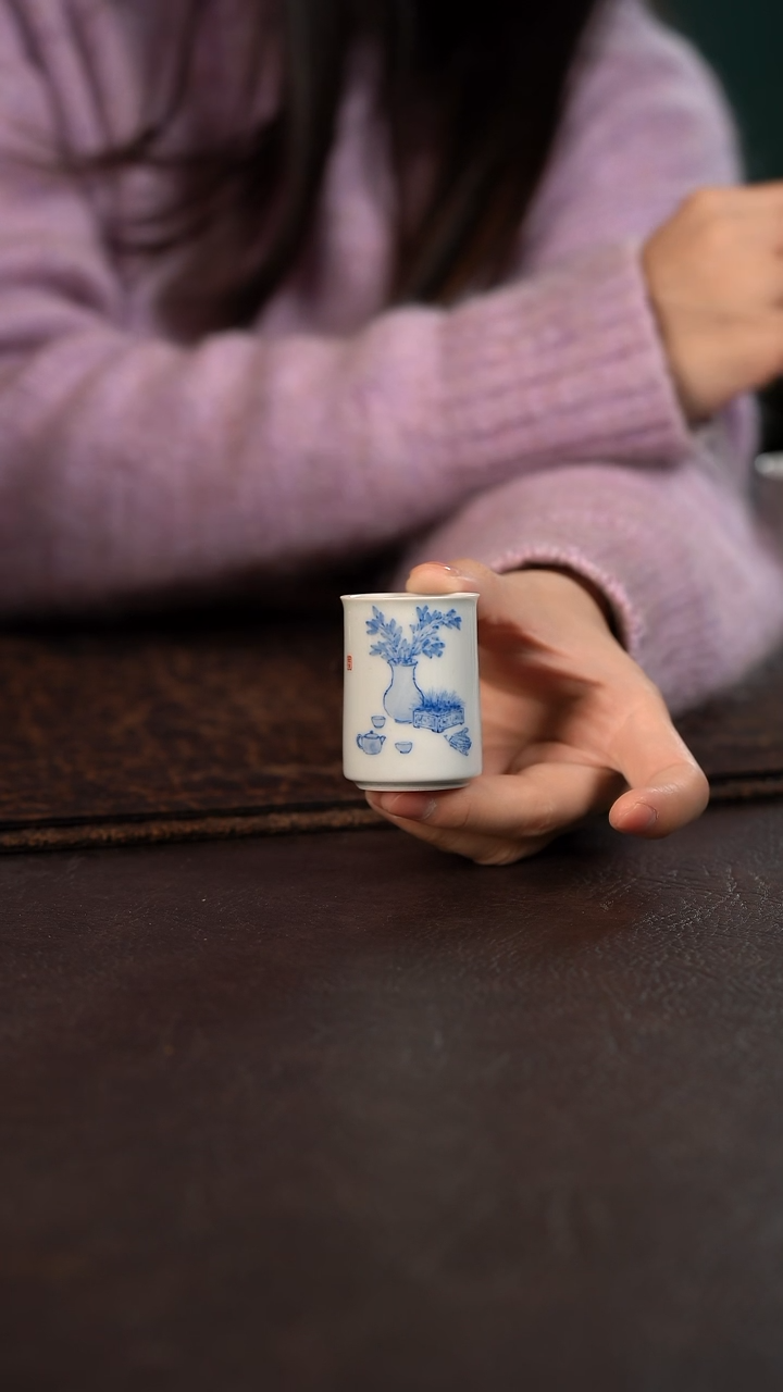 【闪购商品】杯聚澜堂平安清供拇指杯