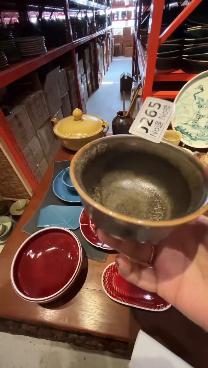 瓷片周*j265志野玻化杯福利