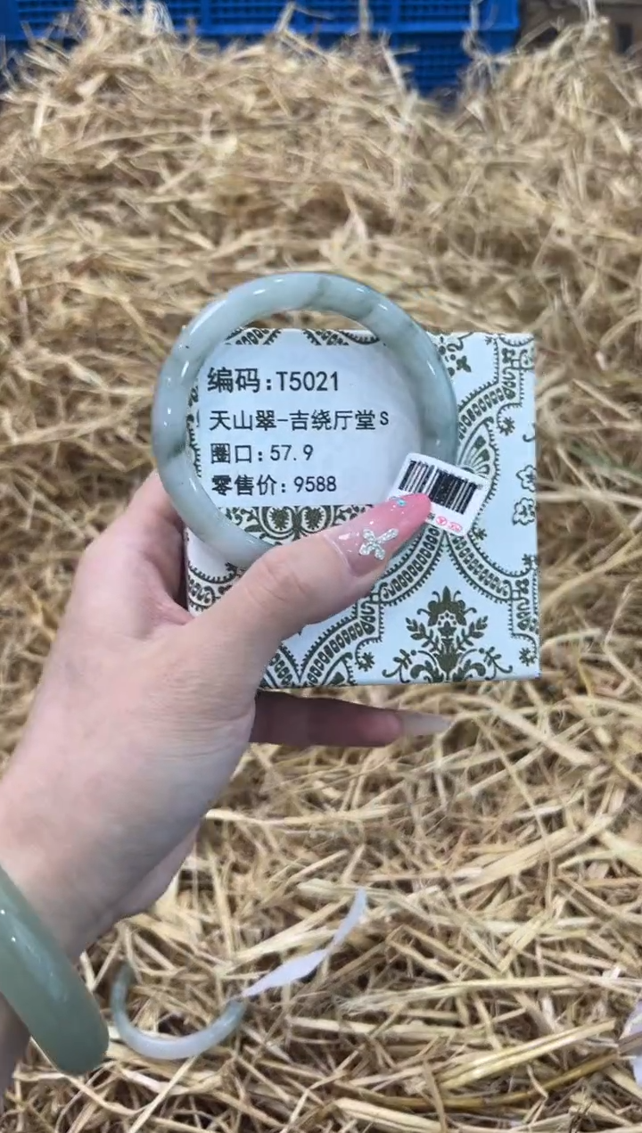 未镶嵌手镯石英质玉T5021