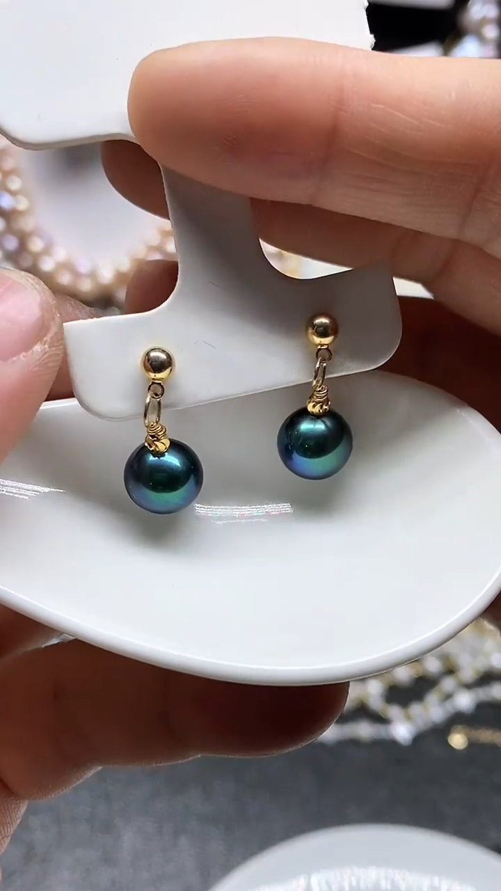 【闪购商品】淡水珍珠耳饰未镶嵌多人