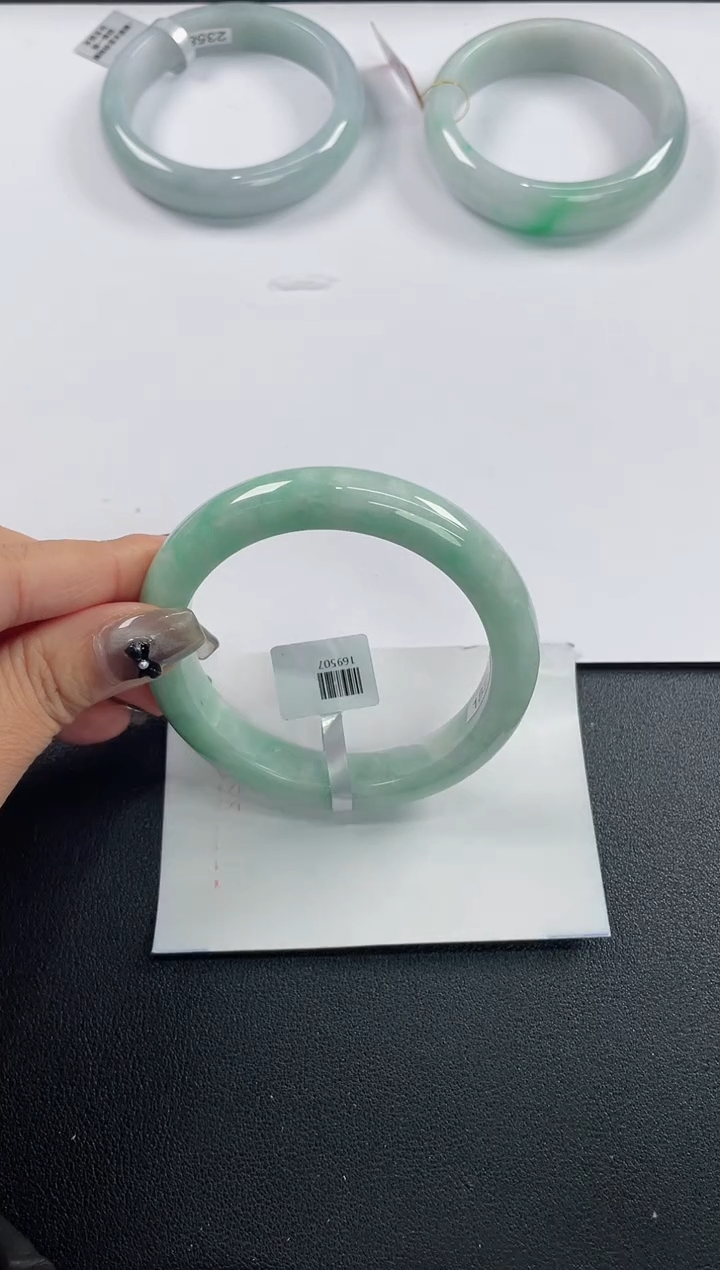 未镶嵌手镯翡翠基地发货H8981 57+