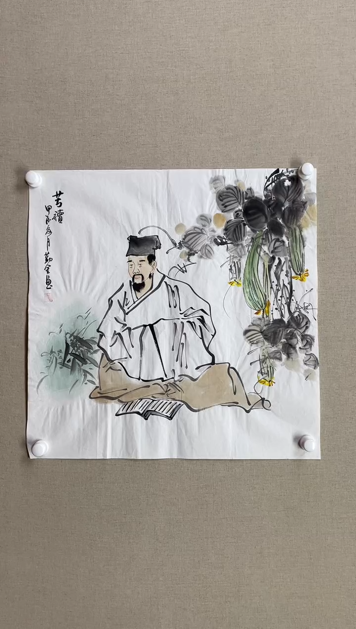国画68*68 赵勤金赵勤金赵勤金赵勤金