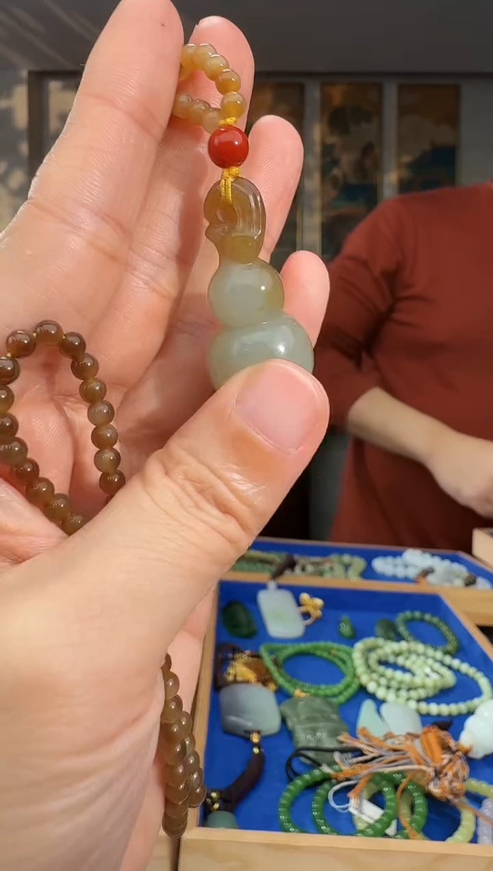 未镶嵌和田玉挂件拍一发一