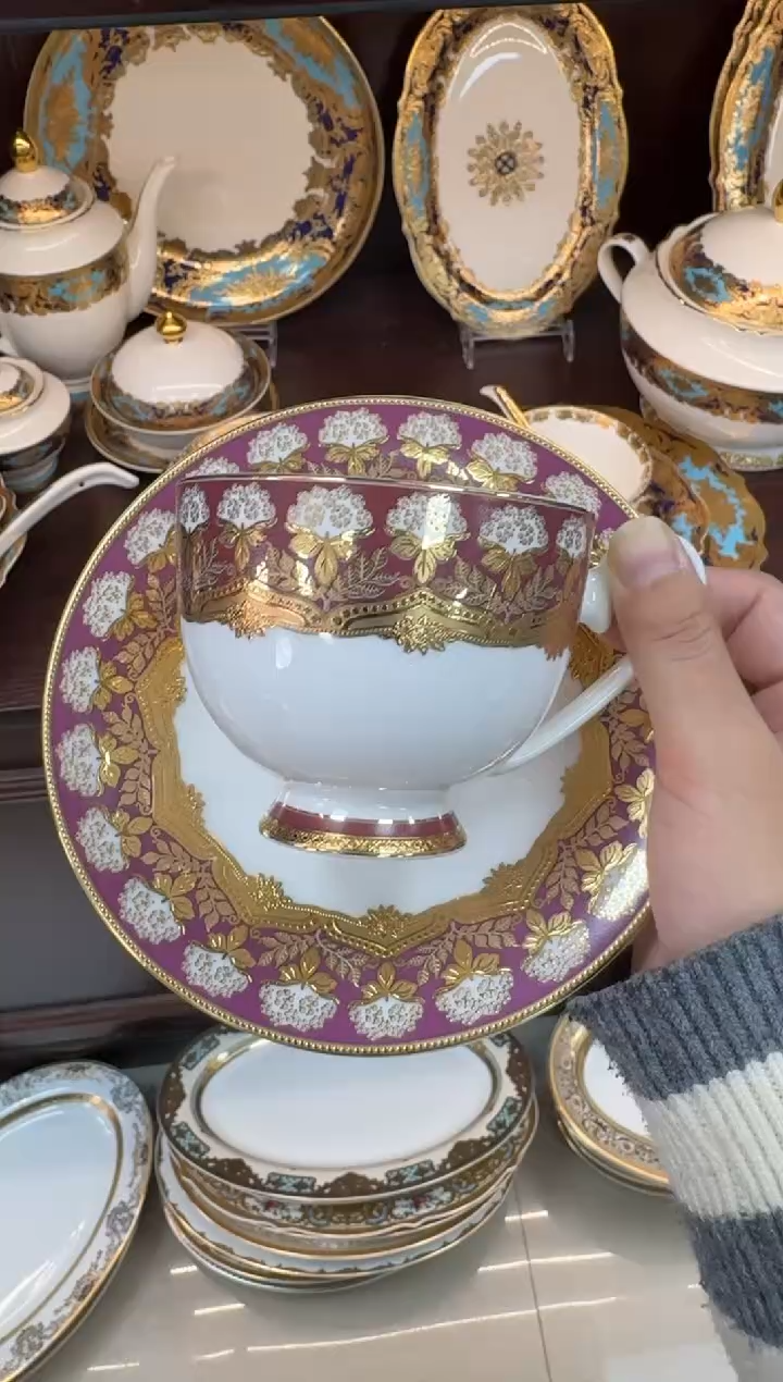 【闪购商品】瓷片一杯一碟福利