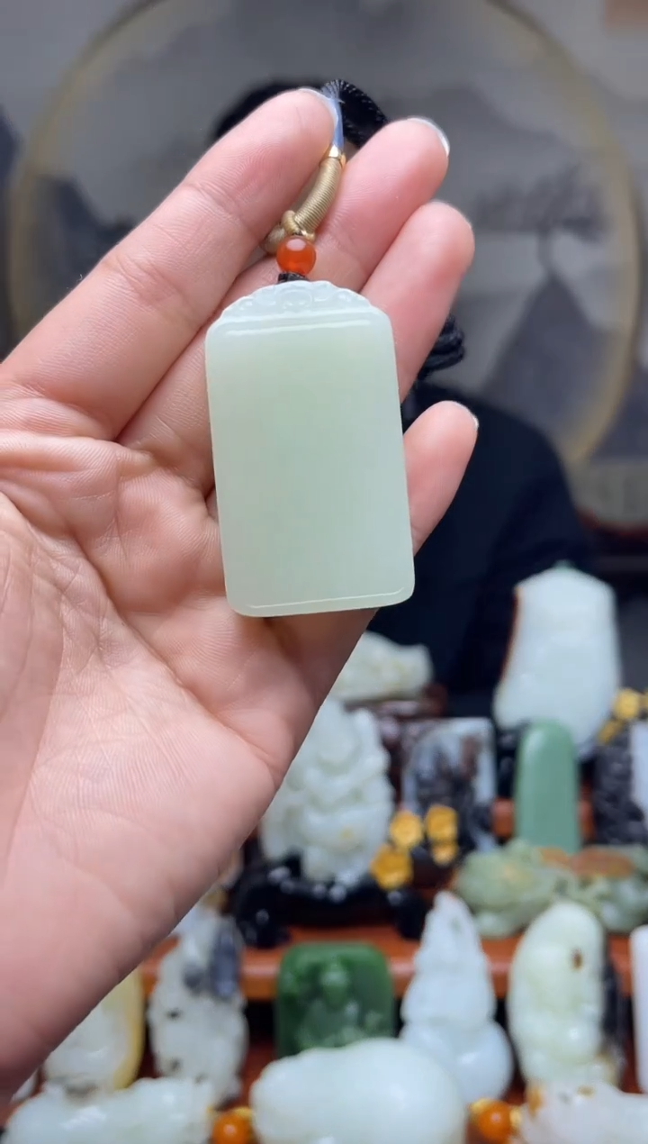 【闪购商品】和田玉吊坠未镶嵌85