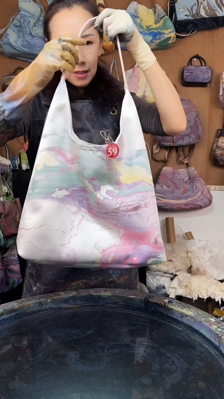 织物丝绸59#现场高定包/默认微瑕【不退不换】