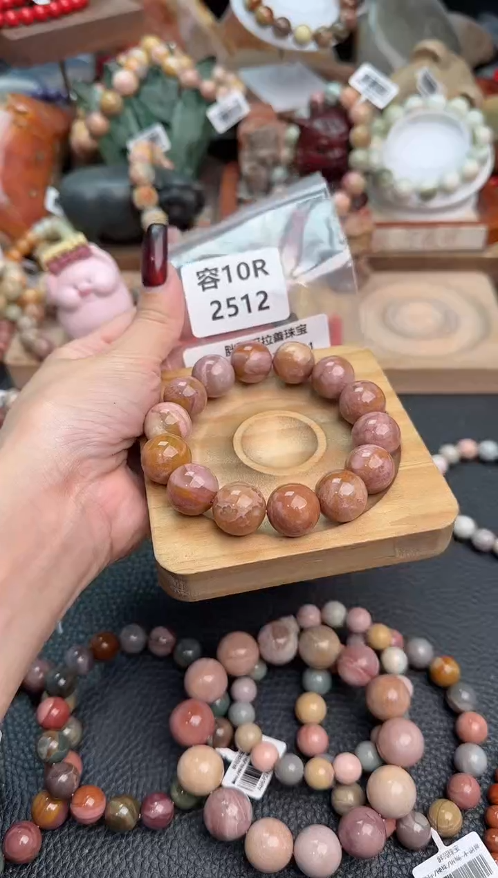 【闪购商品】石英质玉手链未镶嵌10R2512