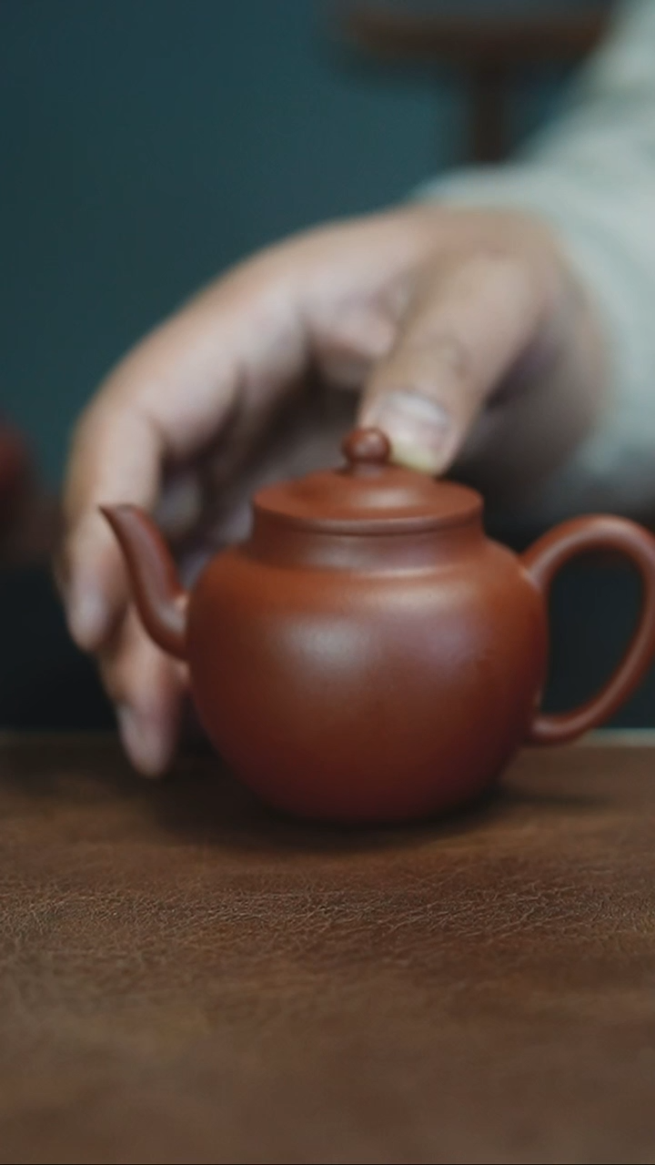 茶壶紫砂子畦莲子半手工150CC内推