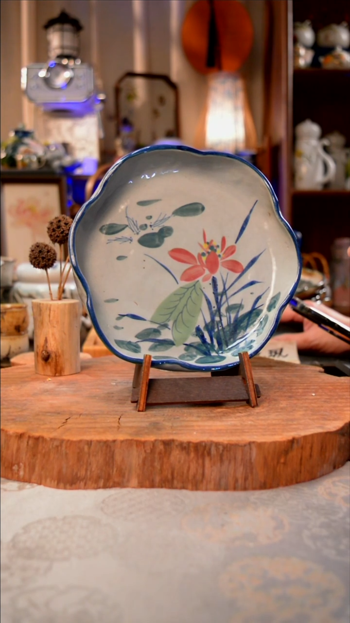 杯子荷花手工手绘手工手绘