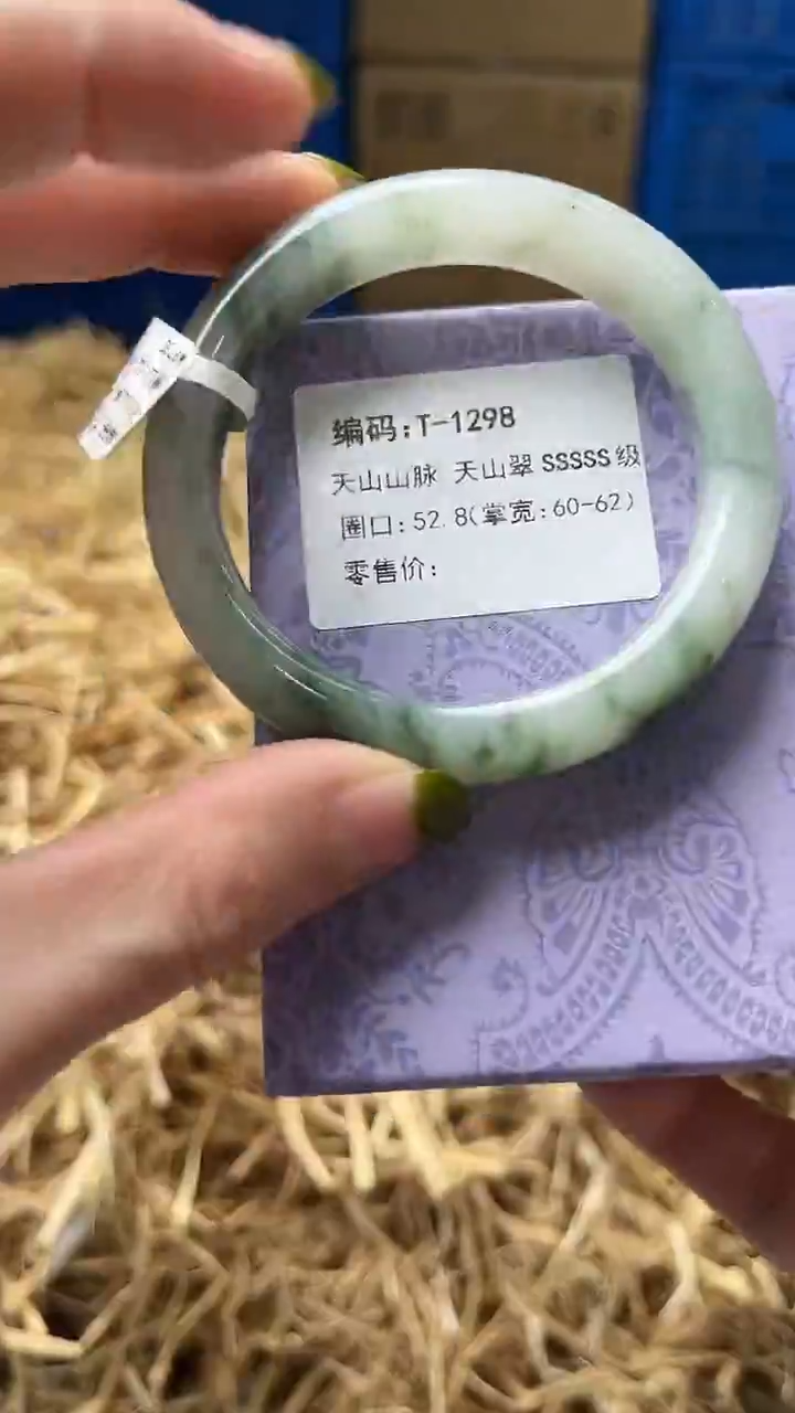 未镶嵌手镯石英质玉T1298