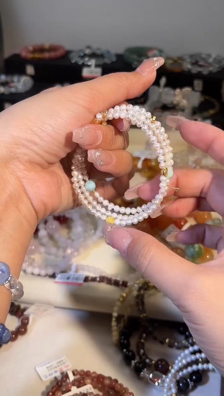 未镶嵌手链淡水珍珠k343多样性发货一件