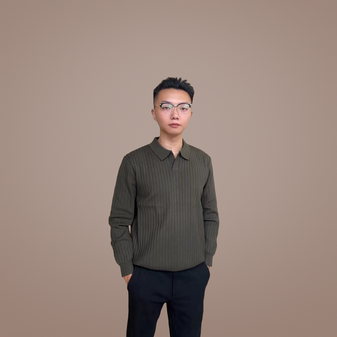 2025秋冬新款高级感毛衫时尚针织衫条纹轻奢海欧领男长袖修身毛衣