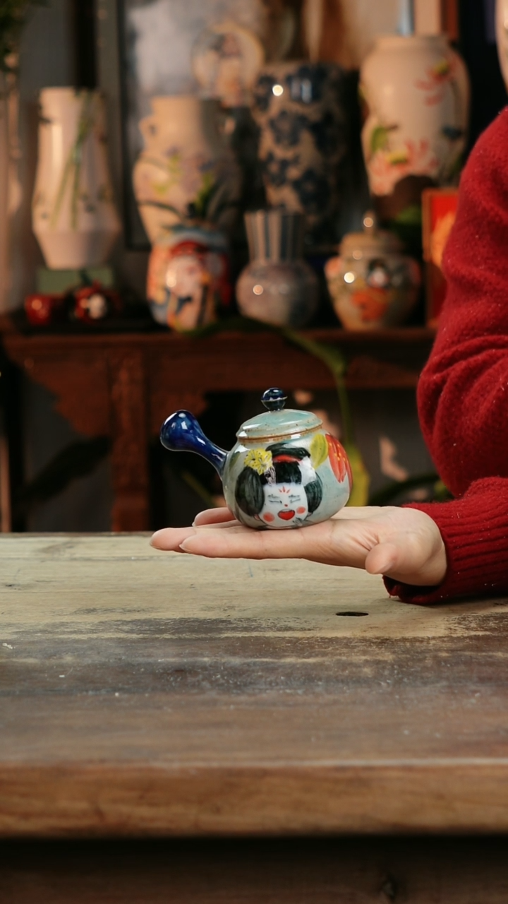 【闪购商品】瓷片景德镇纯手工釉下彩精品茶具