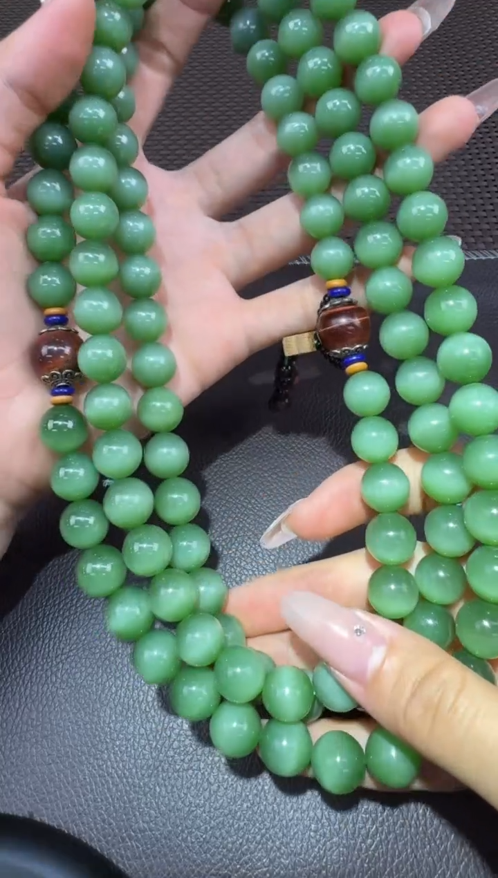 【闪购商品】和田玉项链未镶嵌11-12mm