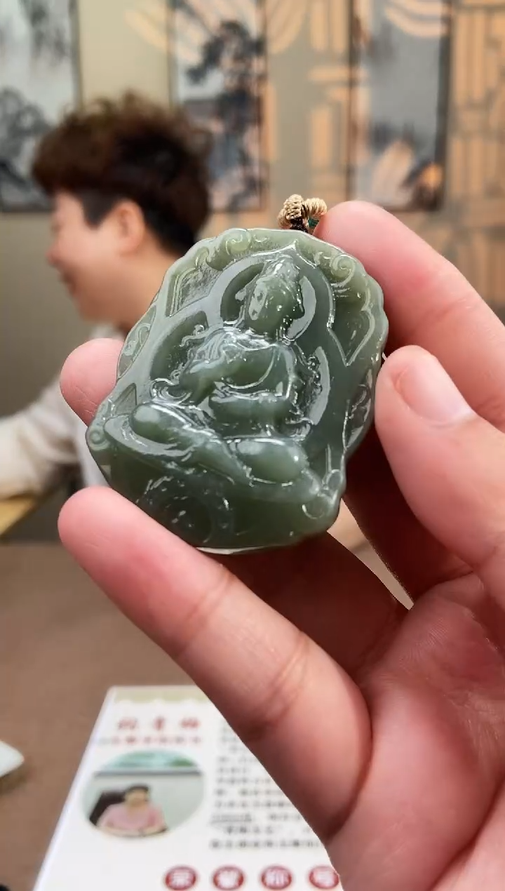 和田玉未镶嵌颈饰多样性发货拍一发一25050