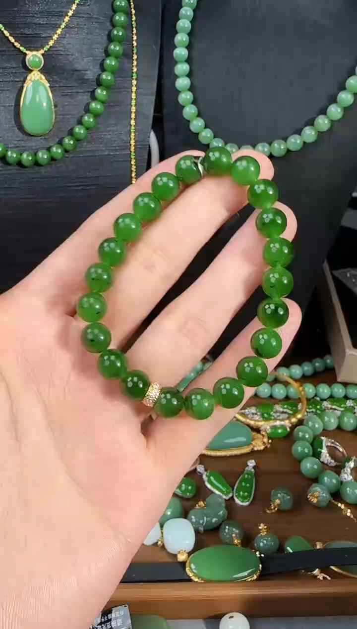 未镶嵌手链和田玉1