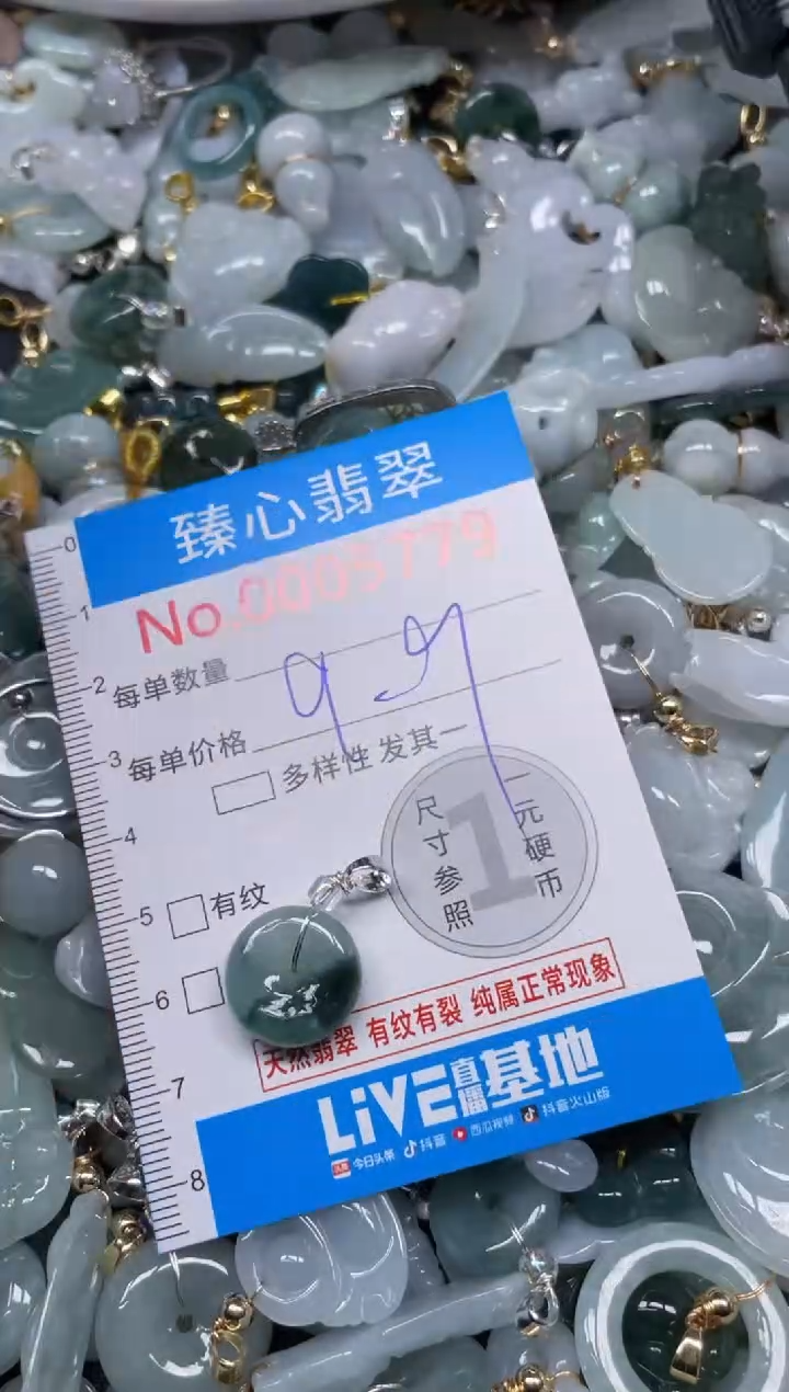 颈饰未镶嵌翡翠5779