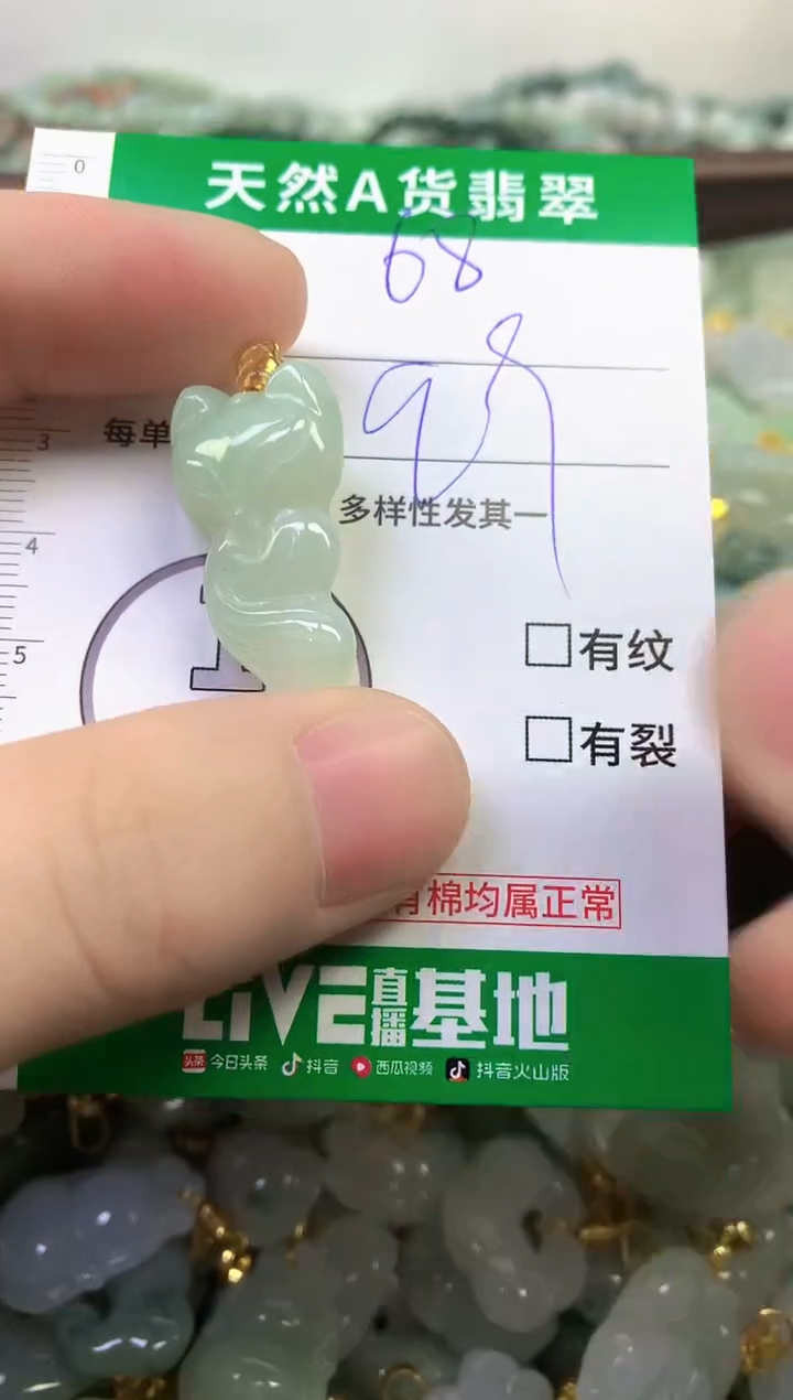 颈饰未镶嵌翡翠纯天然缅甸A货翡翠