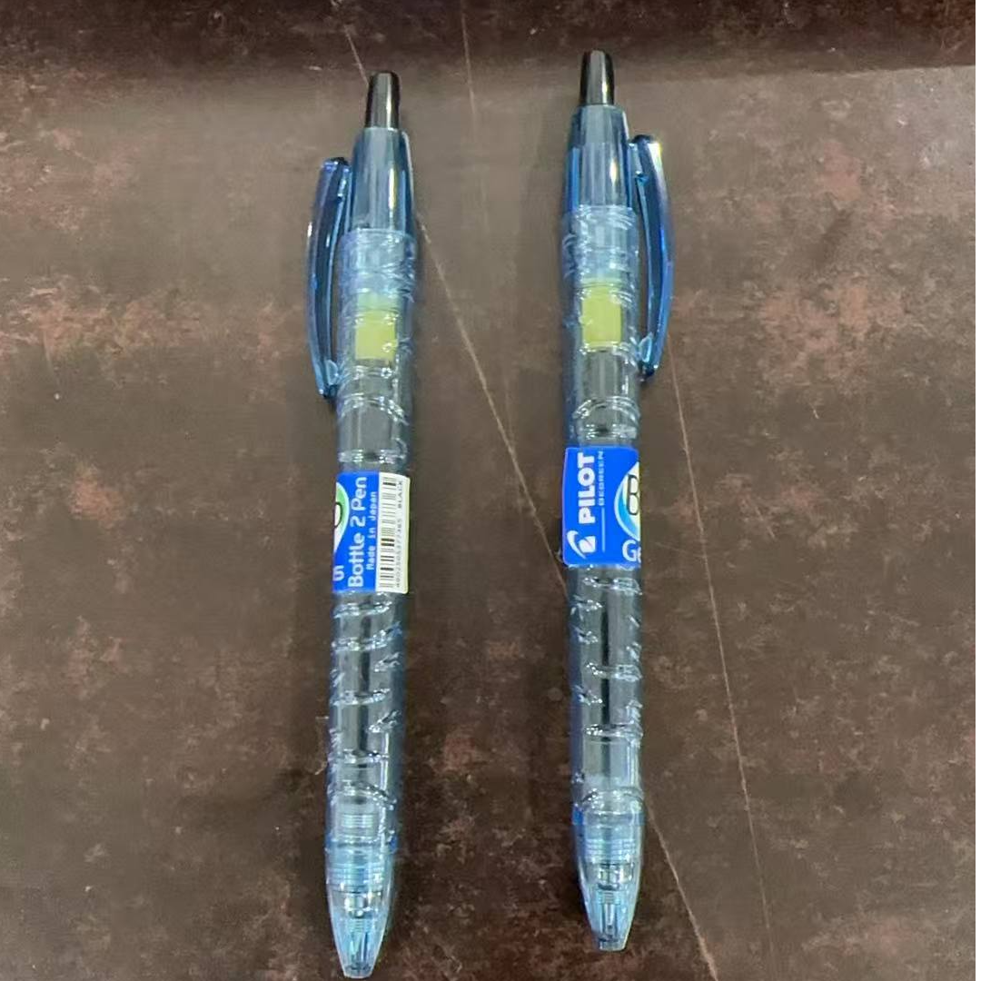 宝特瓶按动式0.5大容量中性笔考试刷题专用笔