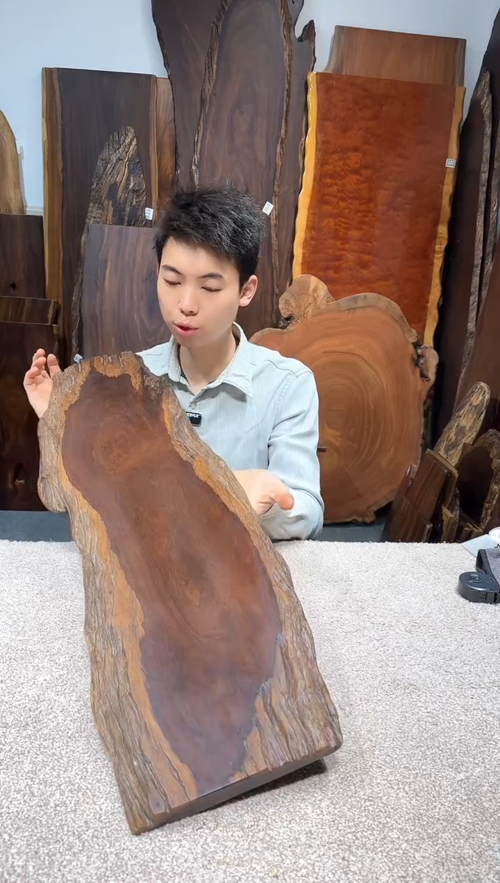 【闪购商品】风车木（黑檀木）尺寸88*27*2.5编号484