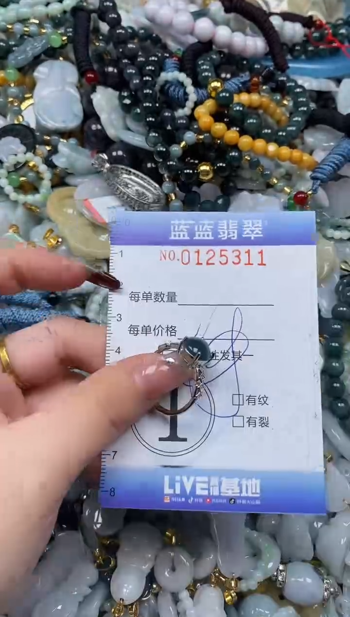 【闪购商品】翡翠颈饰未镶嵌闪购0125311