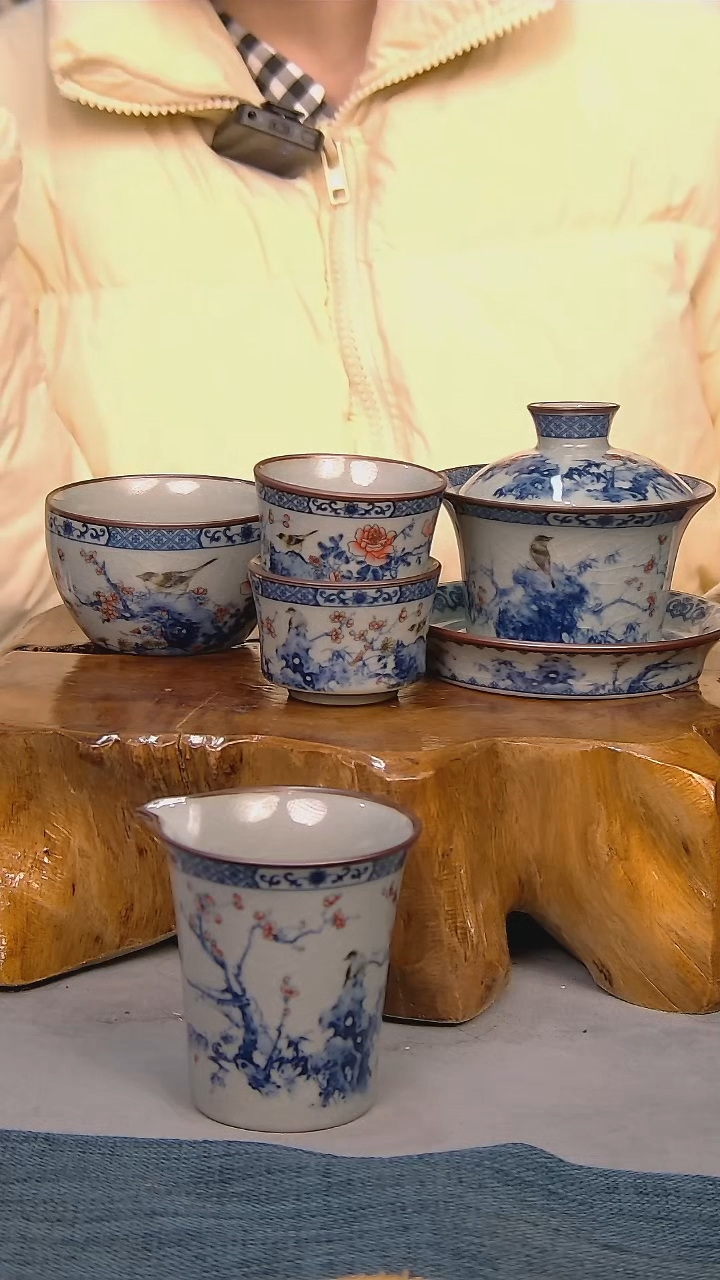 【闪购商品】简装家用款5件套 陶瓷家用茶具系列