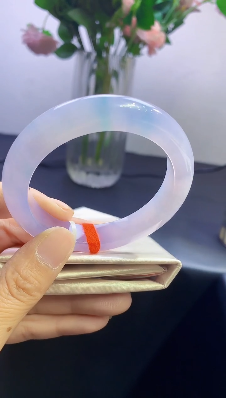 未镶嵌手镯翡翠翡翠手镯圈口54.2-t120-全款25万-定金2万