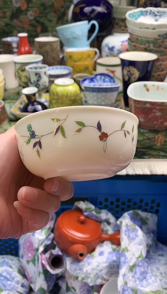 晓*，镰仓瓷器满18包邮A967