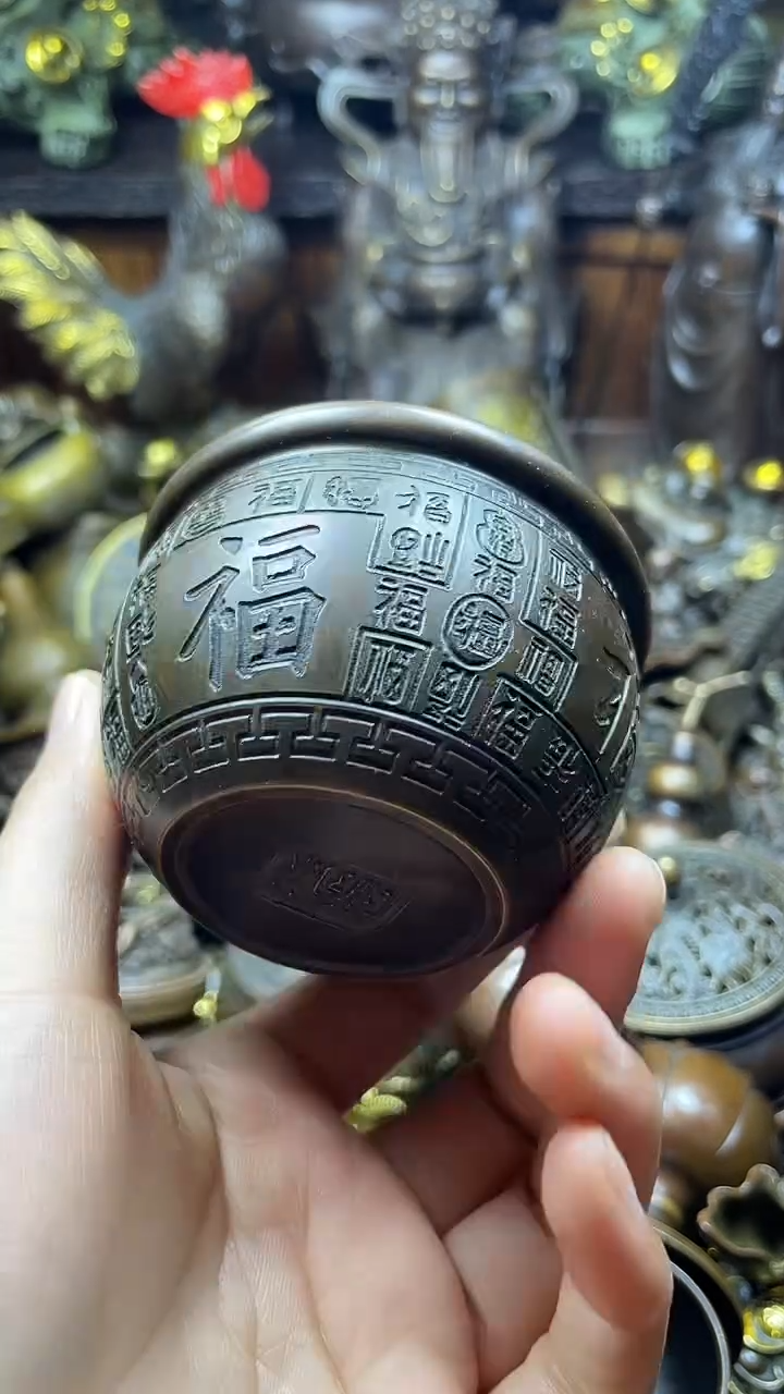 闪购链接，点击下单，有运费险，铜摆件