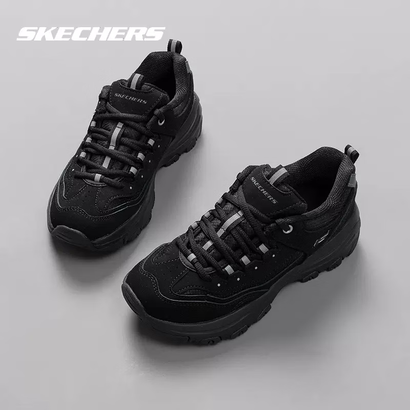 【国内现货】斯凯奇正品熊猫鞋女鞋运动鞋复古休闲鞋子88888250-BBK