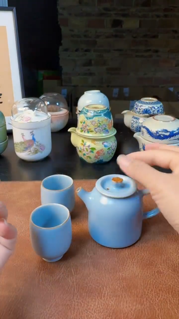 【闪购商品】杯德化白瓷，快客茶具