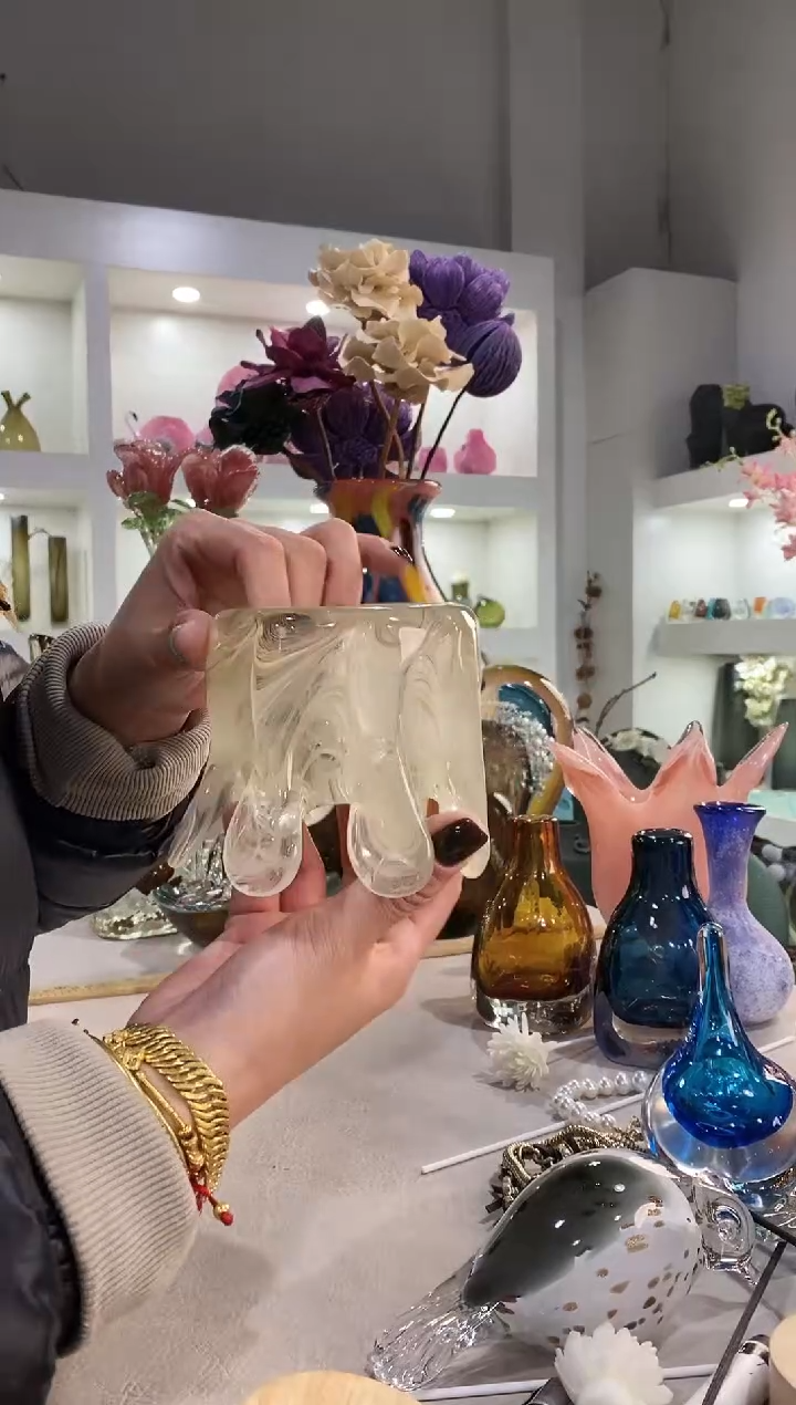 慕忆家手作琉璃花瓶