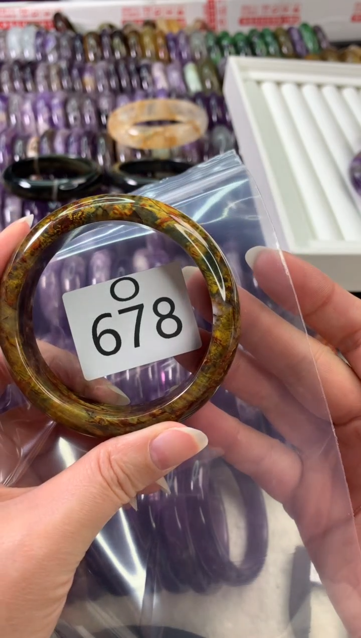 【闪购商品】水晶水晶手镯O未镶嵌678-59