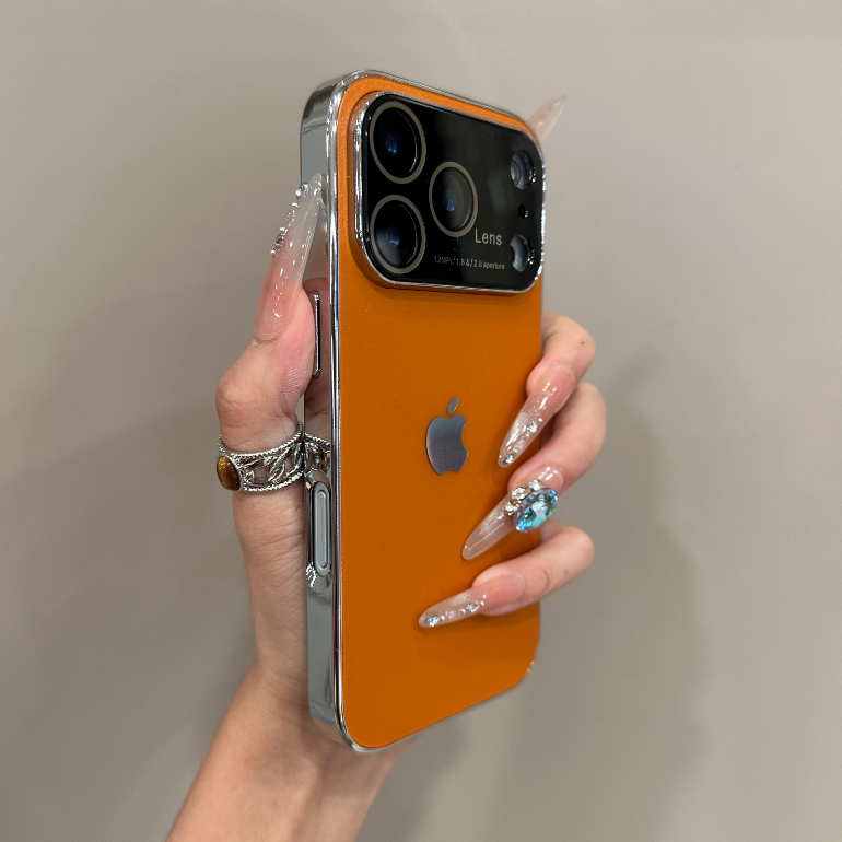 秒变17大视窗适用苹果17promax手机壳16plus简约15时尚14镜头膜13