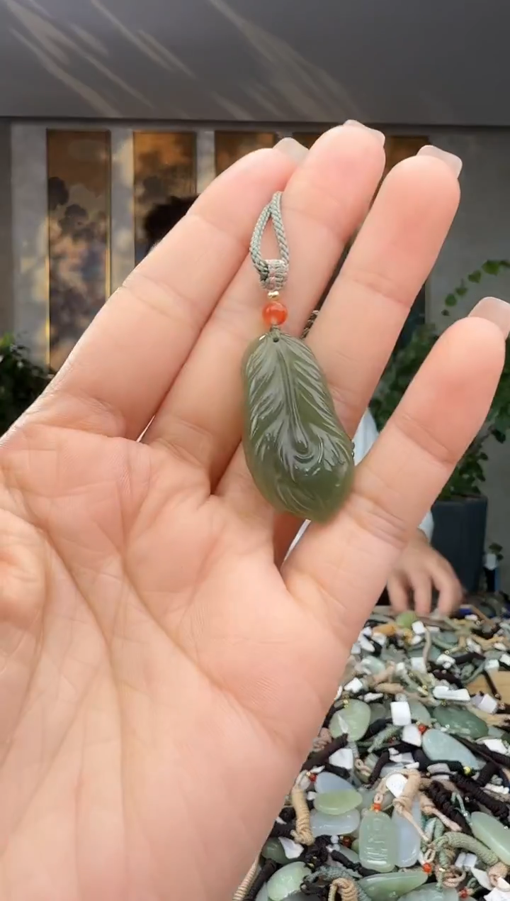 颈饰未镶嵌和田玉拍一发一多样性发货