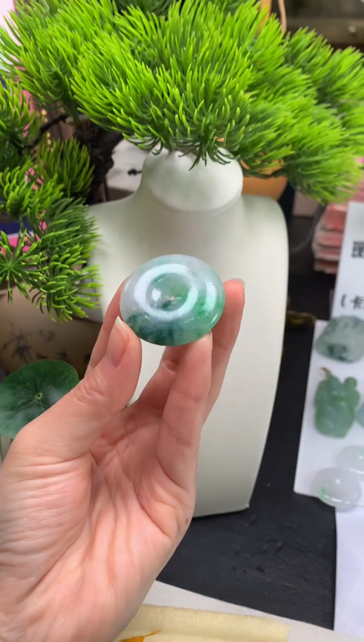 未镶嵌定制翡翠细**薇---121638