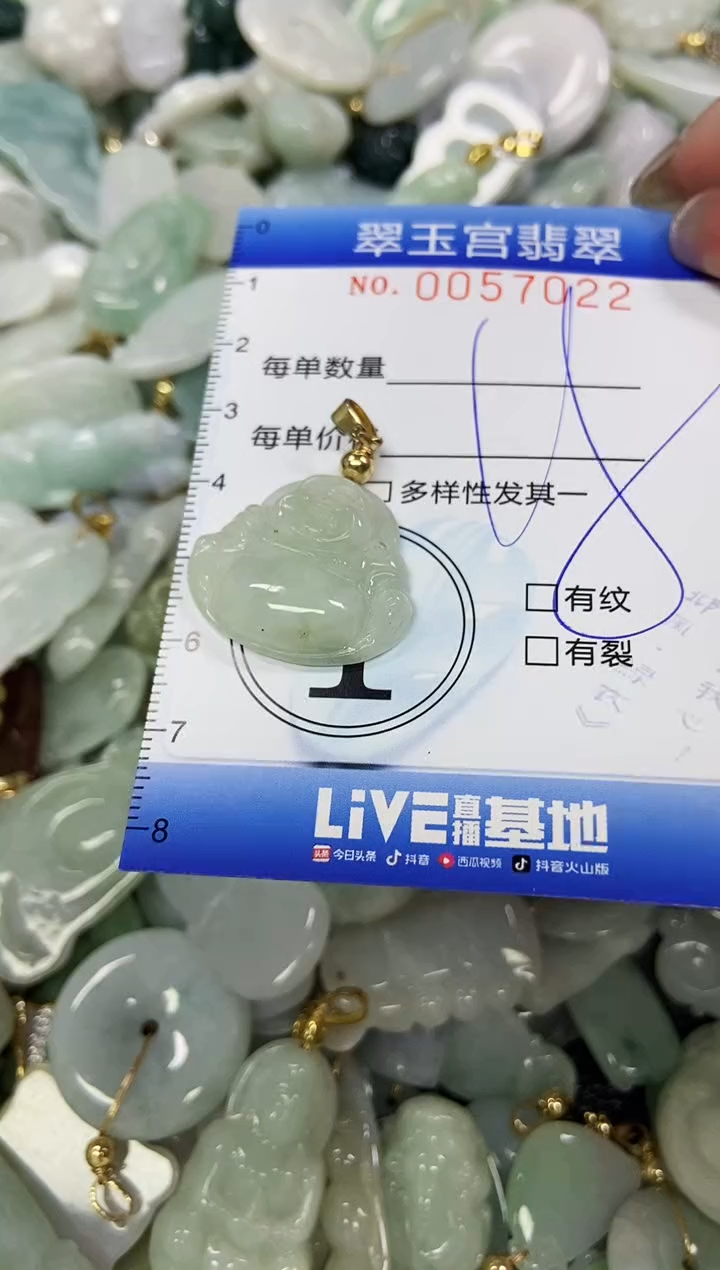 【闪购商品】翡翠颈饰未镶嵌闪购商品0057022