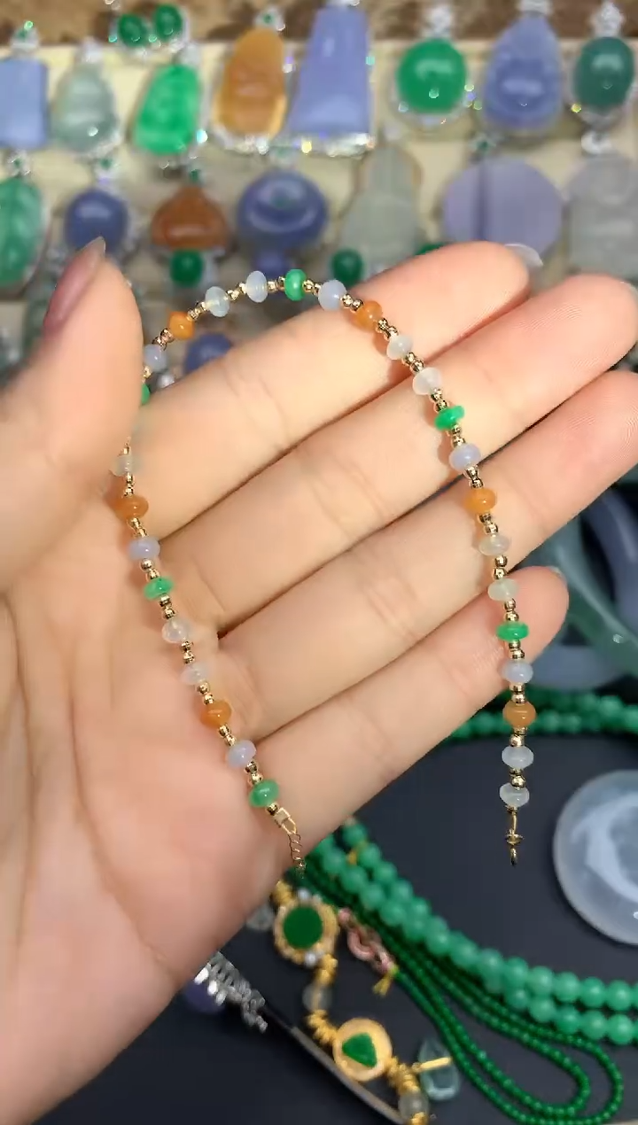 【闪购商品】翡翠手链未镶嵌279--中国好珍宝